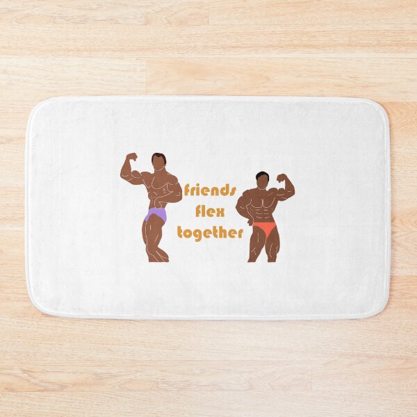 Item preview, Friends Flex Together Bodybuilding Motivation and Friendship  designed and sold by cnon626.