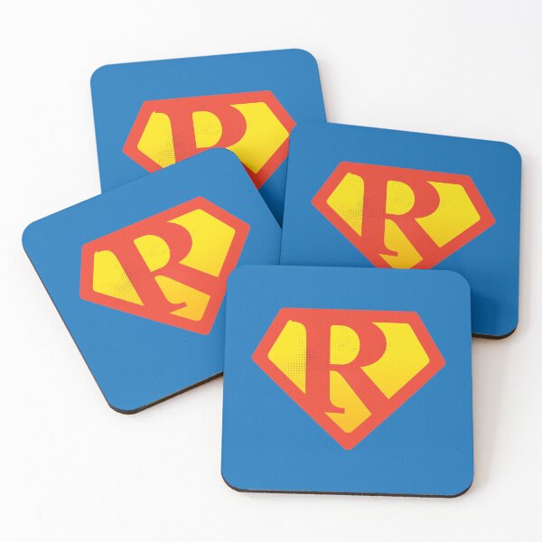 Item preview, R letter Super party supehuman alphabet for Rylee, Rose, Ruth, Robert Or Roman designed and sold by Urosek.