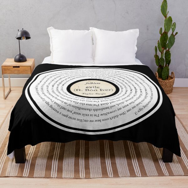 Item preview, folklore taylor swift " exile (ft. Bon Iver)" vinyl graphic lyrics designed and sold by Caesiouscloud.