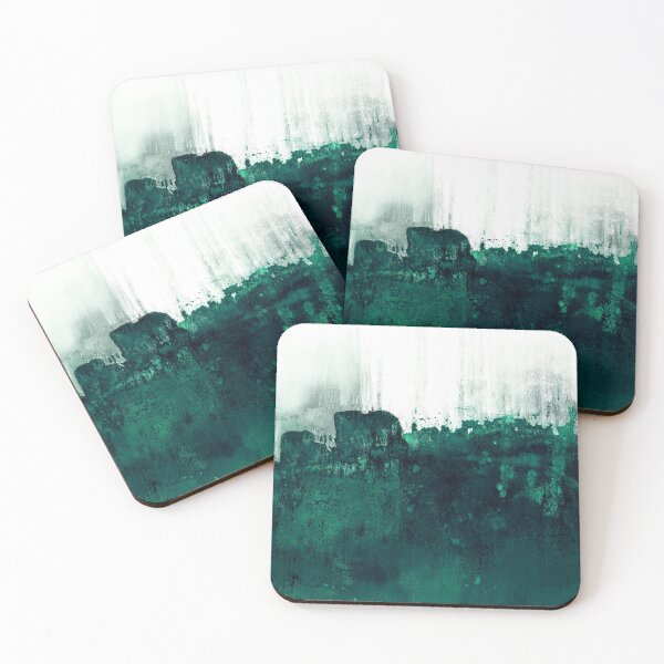 Item preview, Teal landscape  designed and sold by ElaSzczepaniak.