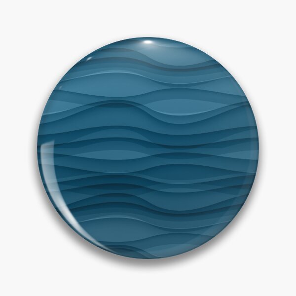 Item preview, Abstract Blue Ocean Waves designed and sold by Vector Scout Lab.
