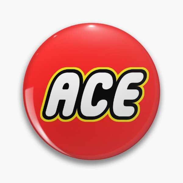 Artikelvorschau, Ace Retro Ziegel Geschenk für Mini Builder und Ziegel Fan Happy Birthday Ace entworfen und verkauft von Urosek.