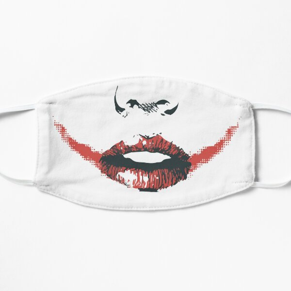 Joker Smile Mascarilla plana