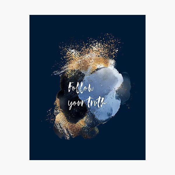 Item preview, Follow Your Heart, Positive Affirmation Quote, Inspirational Saying designed and sold by PinkLotusArt.