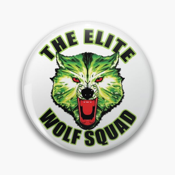 Item preview, The Elite Wolf Squad Design Green Color designed and sold by vineeth.