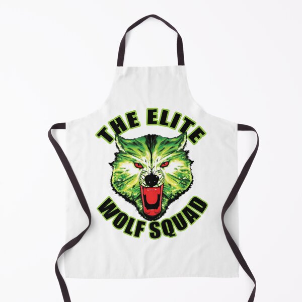 Item preview, The Elite Wolf Squad Design Green Color designed and sold by vineeth.
