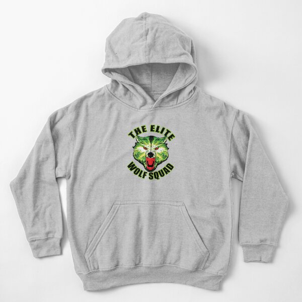 green elite wolf hoodie