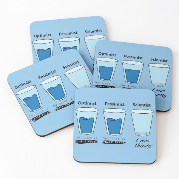 Item preview, Optimist...Pessimist...thirsty Scientist designed and sold by Shivdarshan.