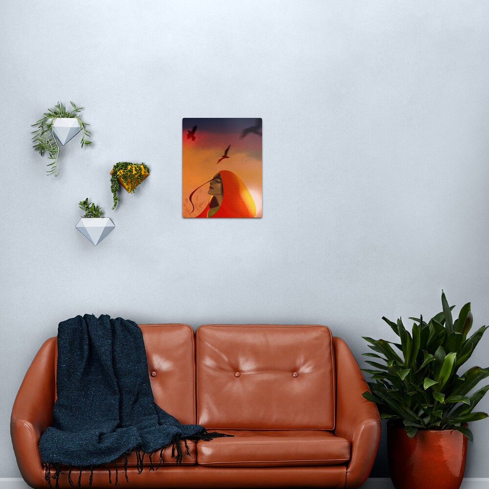 Gulmohar Metal Print