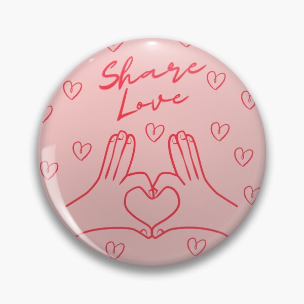 Item preview, Share Love Hearts  designed and sold by JustCreativity.