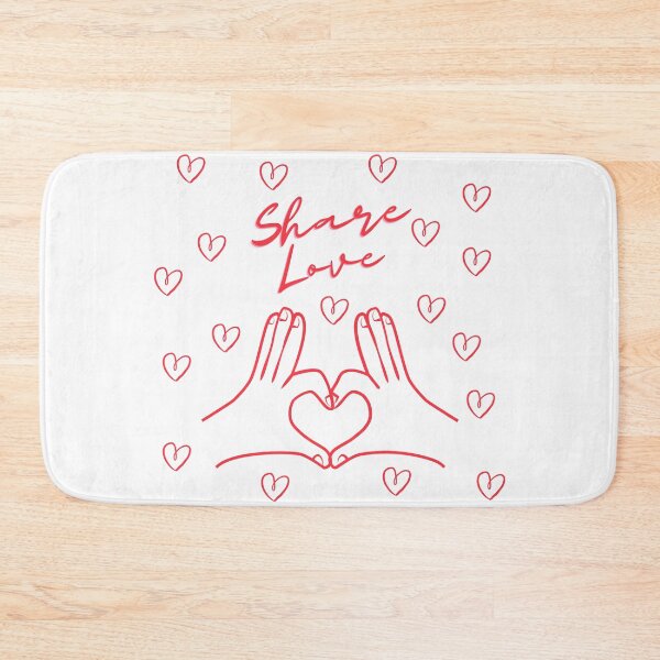 Item preview, Share Love Hearts  designed and sold by JustCreativity.