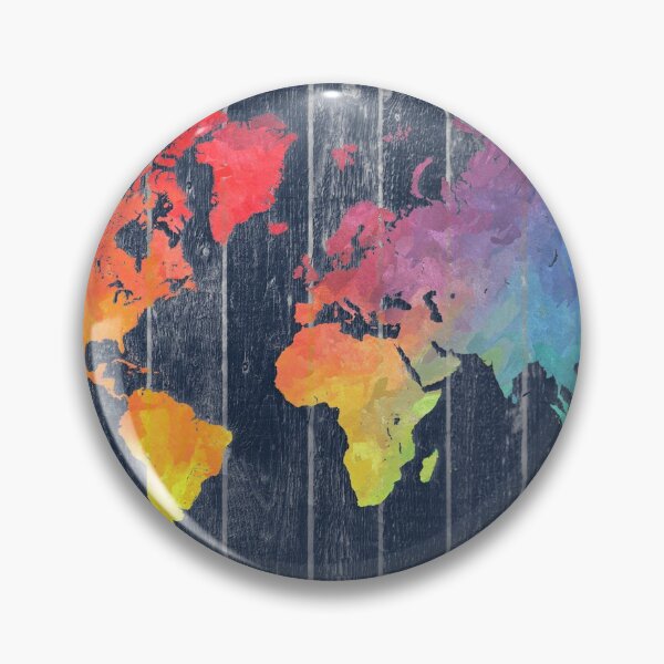 Item preview, world map 97 colors blue #worldmap #map  designed and sold by JBJart.