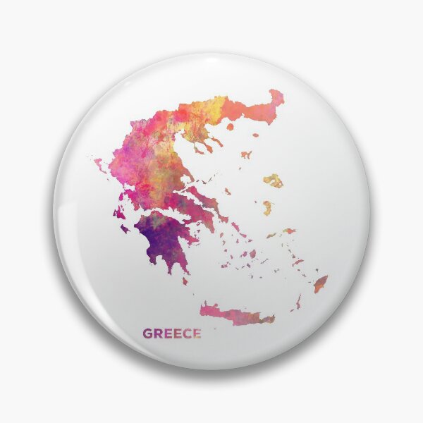 Item preview, Greece map #greece #map designed and sold by JBJart.