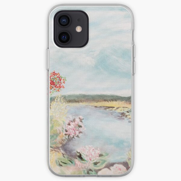 Âme tranquille Coque souple iPhone
