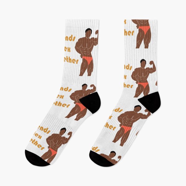 Item preview, Friends Flex Together Bodybuilding Motivation and Friendship  designed and sold by cnon626.