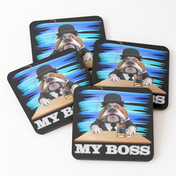 Item preview, My Dog Is My Boss designed and sold by DELMEO.
