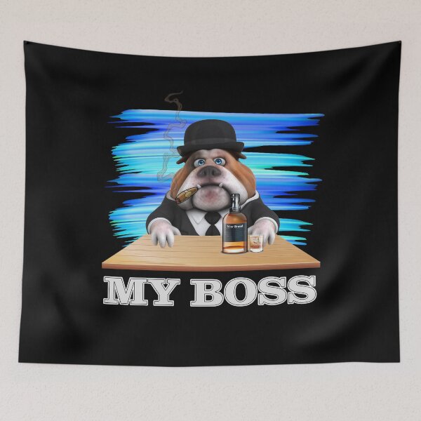 Item preview, My Dog Is My Boss designed and sold by DELMEO.
