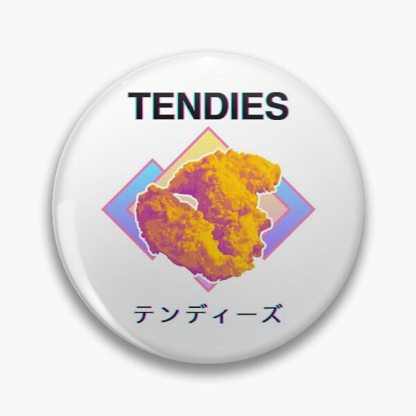 Item preview, Vaporwave Tendies Chicken Tenders Japanese Kanji Classic designed and sold by Jay Bayne.