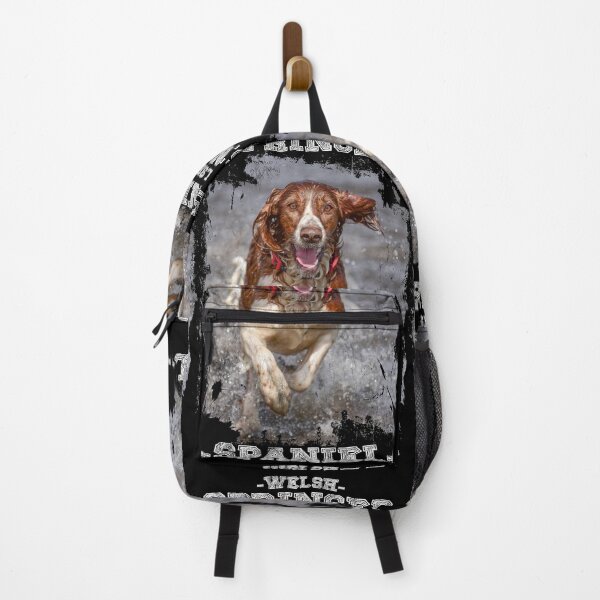 Item preview, Welsh Springer Spaniel - slightly distressed vintage look designed and sold by bdws.