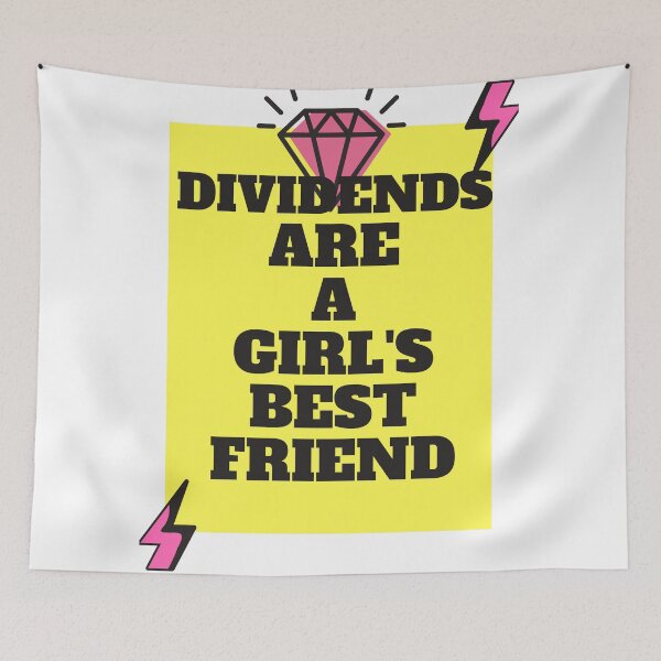 Item preview, Dividends are a girl's best friend designed and sold by FourNuns.