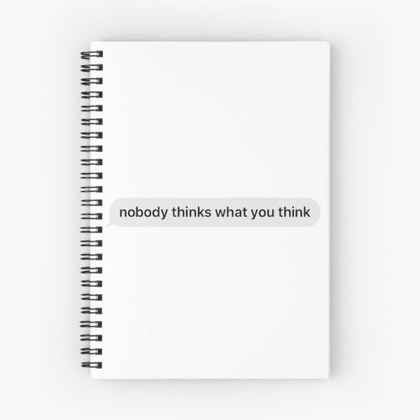 Item preview, Nobody thinks what you think  Tiktok audio designed and sold by kha02.