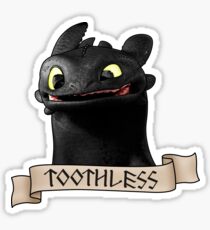 Toothless Smile Sticker