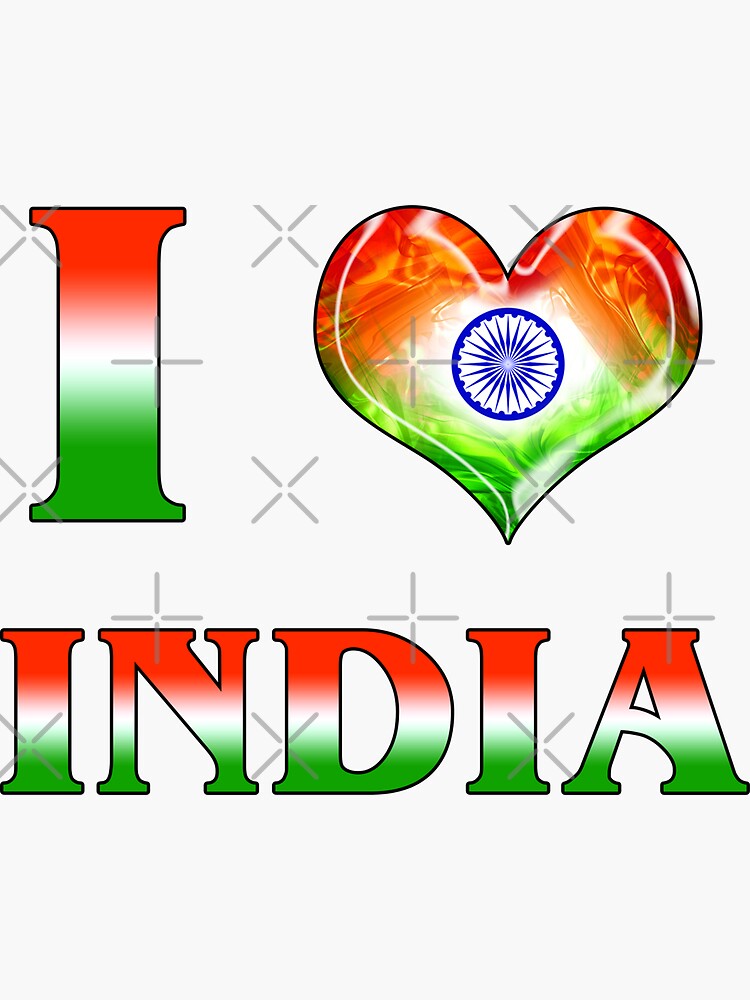 I Love My India Patriotic Indian Flag 15th August Independence Day Lon –  Spoofytees