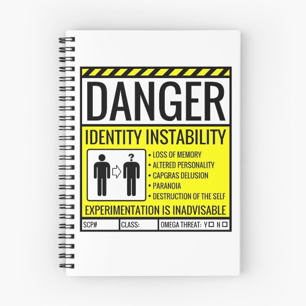 Item preview, Danger: Identity Instability designed and sold by Alex Eylar.