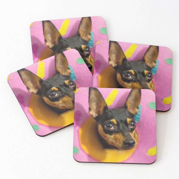 Item preview, litogodfather miniature pinscher donut designed and sold by marshmallowhobo.
