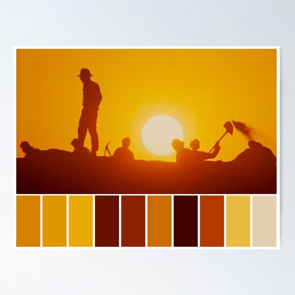 Item preview, Raiders of the Lost Ark Color Pallet designed and sold by danieljtaylor.
