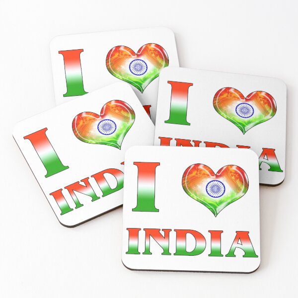 Item preview, I Love India designed and sold by IndianTshirts.