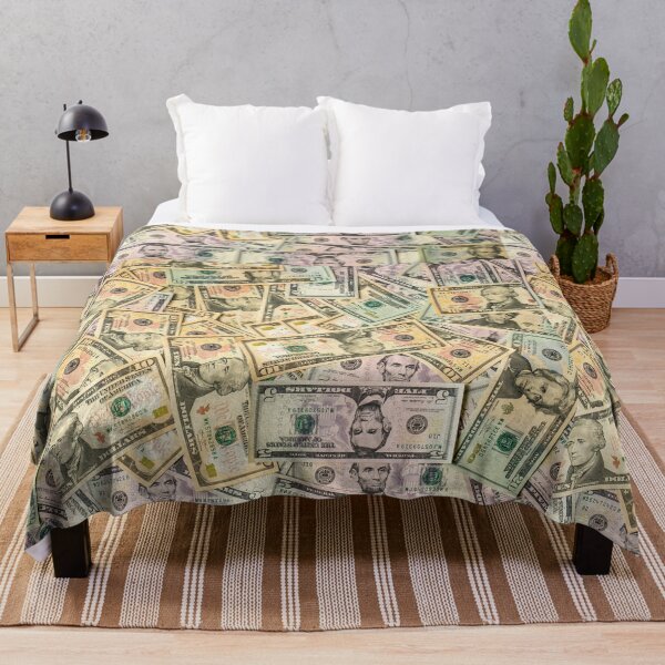 Item preview, Dollar bills US money repeated pattern designed and sold by conceptDVS.