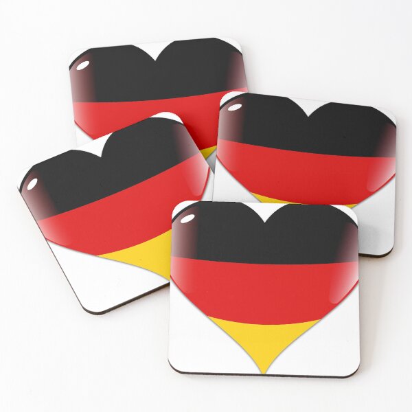 Item preview, Heart Germany Flag designed and sold by greengoodnich.