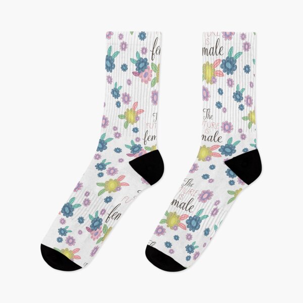 Item preview, The Future is Female - Pretty Floral Feminine Color Palette designed and sold by Squarebird.