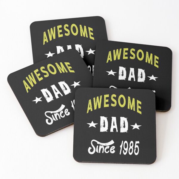 Item preview, Awesome dad since 1985 designed and sold by HappyArts90.