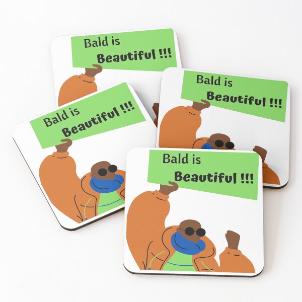 Item preview, Bald is Beautiful designed and sold by PunMan Army.