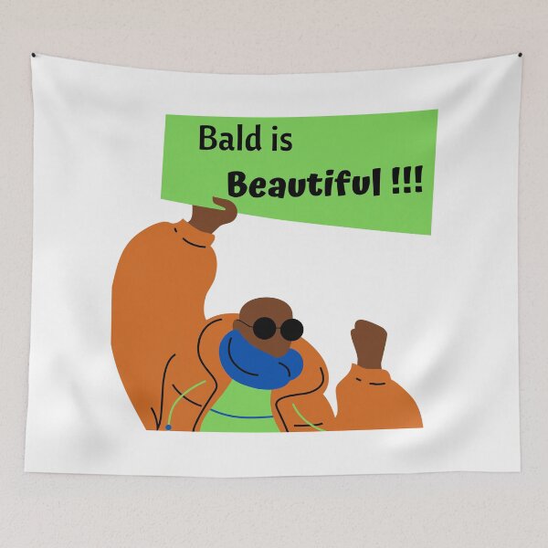 Item preview, Bald is Beautiful designed and sold by PunMan Army.
