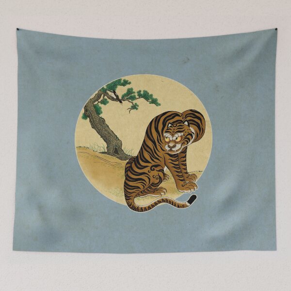 Item preview, Tiger with magpie type-C designed and sold by minsillust.