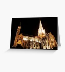 Cathedral Night Greeting Card