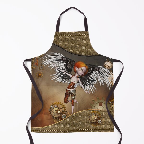 Item preview, Cute steampunk girl with wings designed and sold by nicky2342.