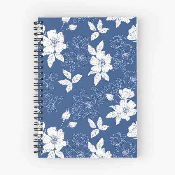 Artikelvorschau, Mitternachtsblaue Blumen entworfen und verkauft von Katbydesign.