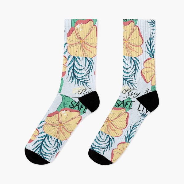 Item preview, Stay Home Safe Lives Tropical Vibe designed and sold by Winvalerie.