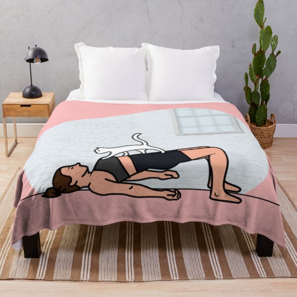 Item preview, YOGA WITH CAT designed and sold by Trio's Stuff.