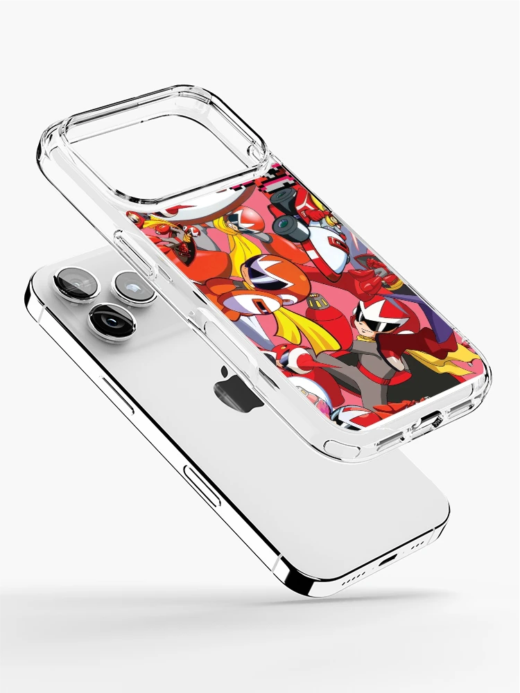 Thumbnail 2 of 5, iPhone Case, Protoman Collage - NO PROFIT FOR RENA designed and sold by RenaInnocenti.