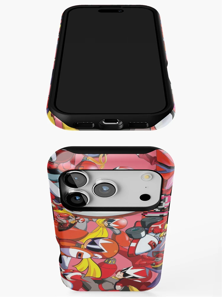 Thumbnail 3 of 4, iPhone Case, Protoman Collage - NO PROFIT FOR RENA designed and sold by RenaInnocenti.