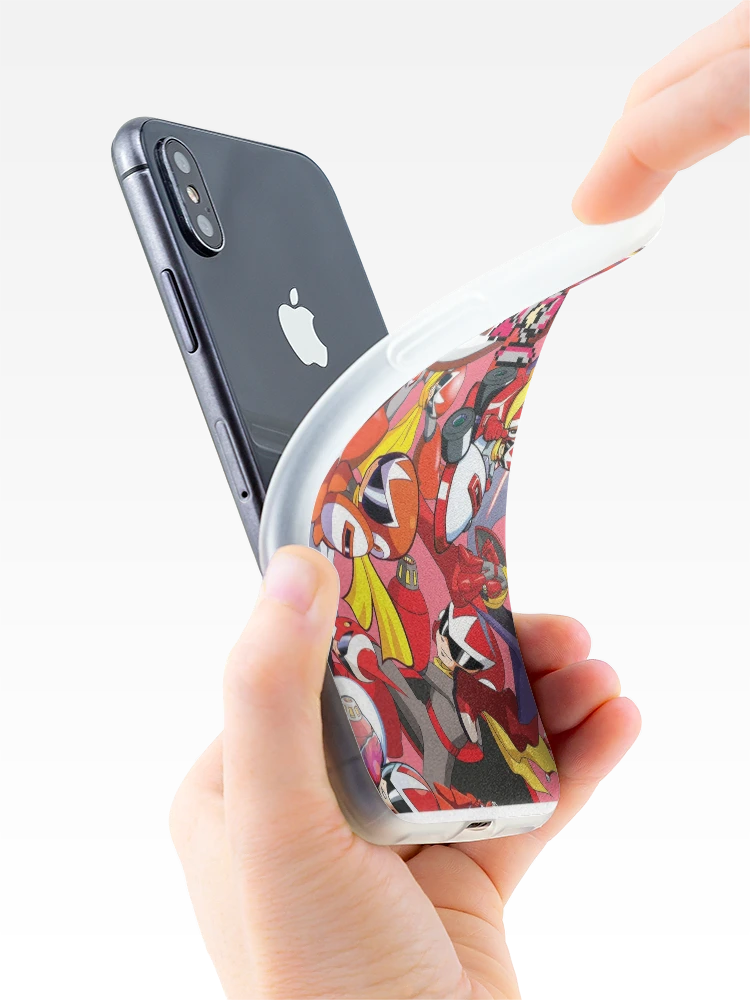 Thumbnail 4 of 5, iPhone Case, Protoman Collage - NO PROFIT FOR RENA designed and sold by RenaInnocenti.
