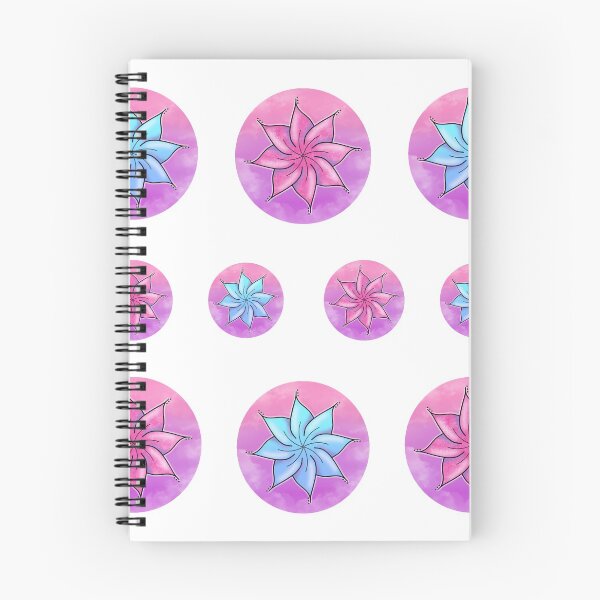 Item preview, Pink and blue flower designed and sold by Reion.