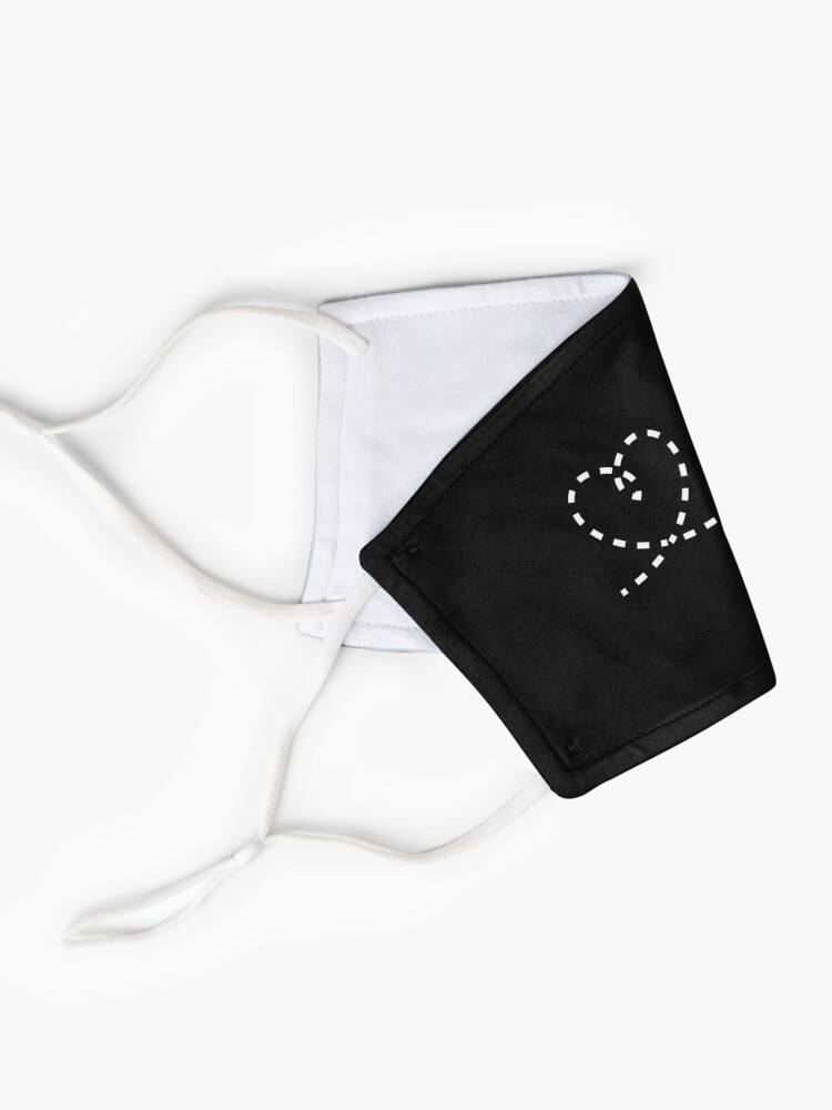 Alternate view of Airplane Mode on Funny Summer Traveling Mask
