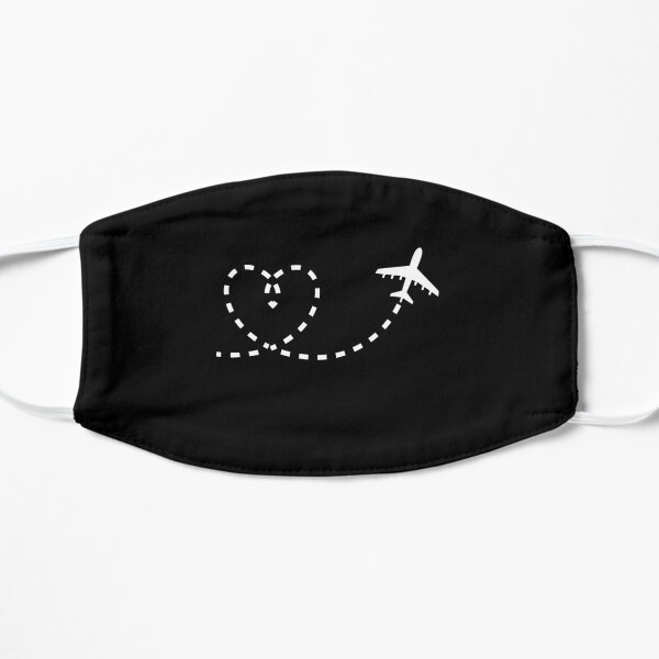 Airplane Mode on Funny Summer Traveling Flat Mask
