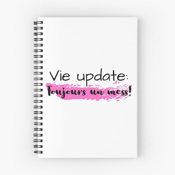 Item preview, Life update: Still a mess - French & English combination  designed and sold by DavJen.